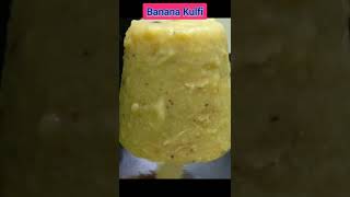 Banana Kulfi Recipe At Home | Kulfi Recipe | #Kuttieskitchen #Trending #Shorts #Tamilyoutubechannel