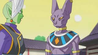 Beerus DESTROYS Zamasu. [ENGLISH DUBBED]