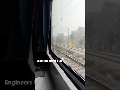 Engineers travel a lot #travelvlog #travel #engineer #developer #memories #train #indianrailways