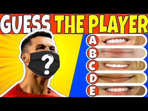 Can You Guess The LIPS Of Football Player | Ronaldo, Messi, Mbappe, Neymar, Christian Pulisic