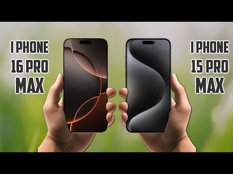 iPhone 16 Pro Max Vs iPhone 15 Pro Max | Full Comparison ⚡ Which one is Best? #appleiphone #iphone