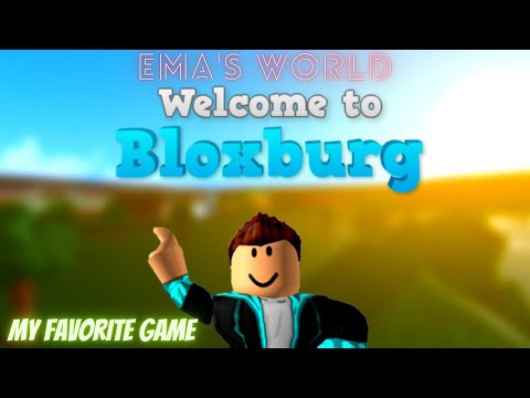 My first try to play Bloxburg / Roblox