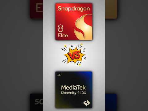 Get READY for the FUTURE of Smartphones with Snapdragon 8 Elite and Mediatek Dimensity 9400