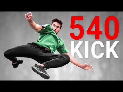 I Learned The 540 Kick with No Experience