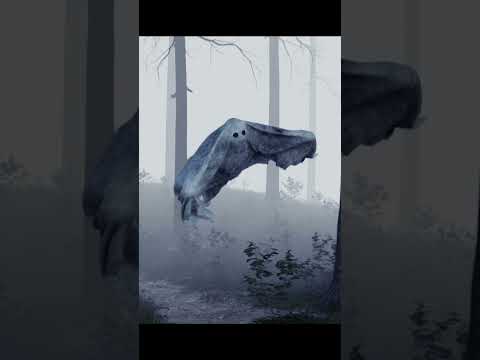 Ghost in the fog, Blender animation #shorts