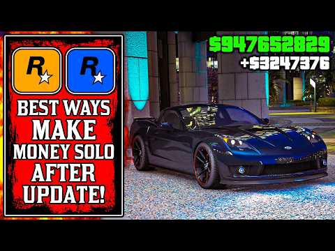 This is INSANE.. The BEST WAYS To Make Millions SOLO After UPDATE in GTA Online (GTA5 Fast Money)