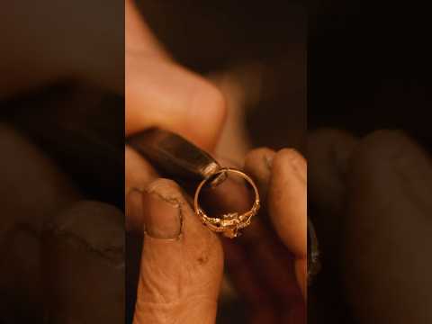 Resizing a Ring | Master Jeweler at Work #masterjewellers #jewelryrepair  #goldsmith