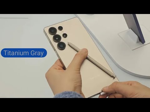 Samsung Galaxy S25 Ultra Titanium Gray Color Unboxing 2025?