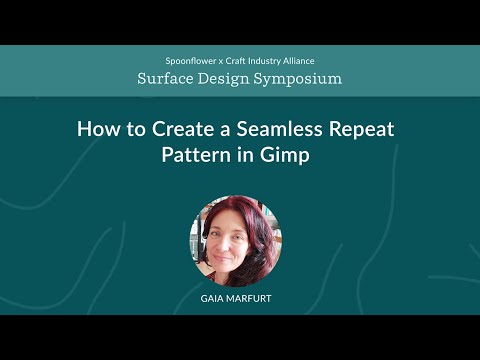 Design Class: How to Create a Seamless Repeat Pattern in Gimp | Spoonflower