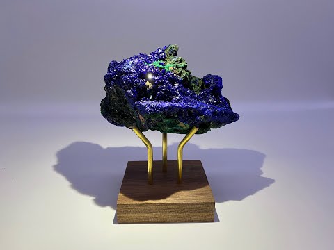 Fine Mineral Specimen - Azurite and Malachite from China