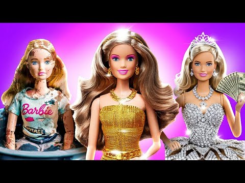 🔴Live : Rich💎 vs Poor Dolls💔Crazy Makeover Tips By ChiLaLa, La La Life & Cool Tool 🎥