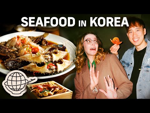 Picky Eater Tries Raw Seafood in Korea