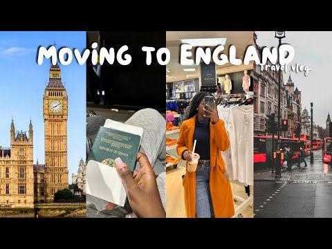 Moving to the UK alone. |  Travel prep & Vlog.