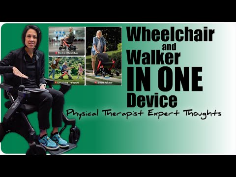 Paiseec wheelchair and walking device in one