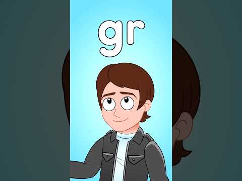 GR Blend Song - Phonics Learn to Read #shorts