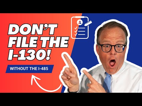 ⚠️ Don’t File the I-130 Without the I-485! Here’s Why.