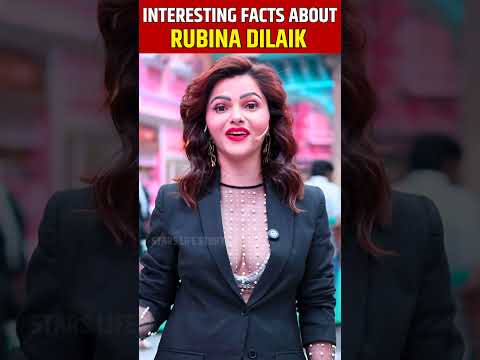 interesting facts about Rubina dilaik #shorts