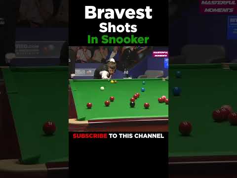 The Bravest Shots in Snooker ｜ Do or Die Moments #shorts #snooker