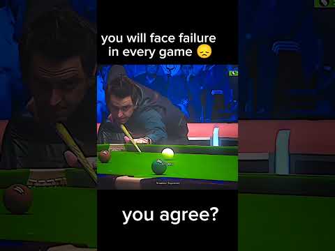 You will face failure in every game #ytshorts #shots #snooker #trendingshorts