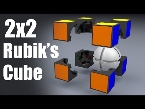 How does a 2x2 Rubik's Cube work?