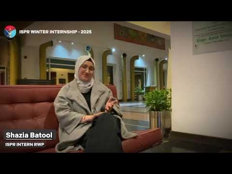 Glimpses of ISPR Winter Internship 2025 | ISPR