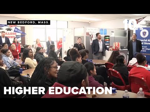 Education leaders tour high schools to promote college opportunities