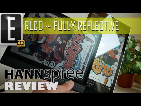 RLCD Hannspree HannsNote2 FULLY REFLECTIVE - Review