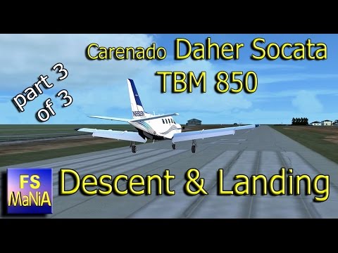 Carenado Daher Socata TBM 850 part 3 of 3