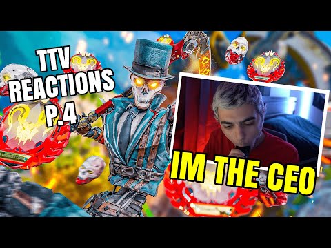 KILLING TWITCH STREAMERS IN APEX LEGENDS WITH REACTIONS P.4