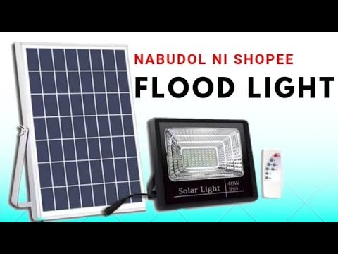 Shopee Budol Solar Flood Light ang Liit