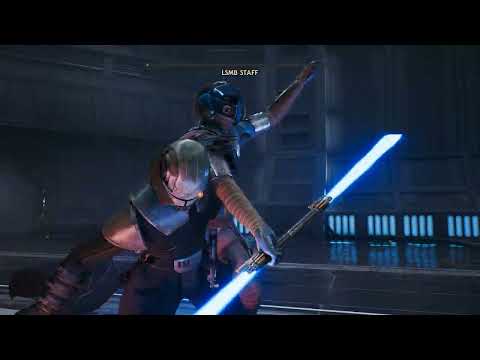 Starkiller Fights Crazy Jedi Knight