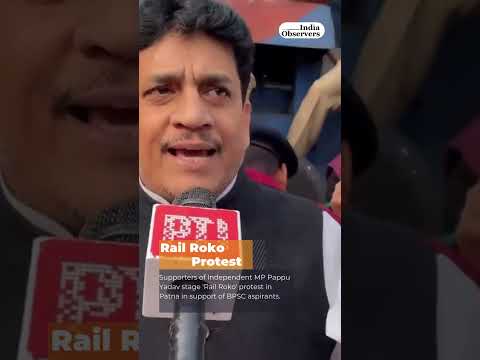 Rail Roko Protest for BPSC Aspirants in Patna