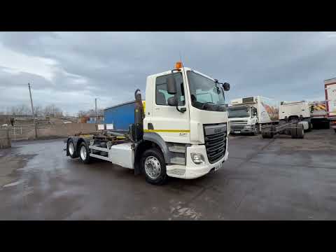 **FOR SALE** 2016 DAF CF410 FAS Day Cab 6x2 Rear Lift Hook Loader - Dixon Commercial Exports Ltd