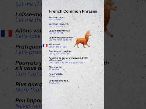 French Common Expressions Part 8 #LearnFrench