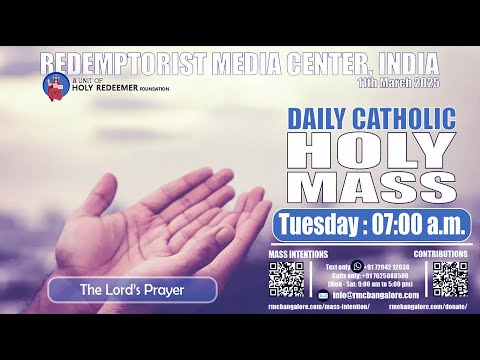 Catholic Holy Mass  - 11th  March, 2025 | Tuesday