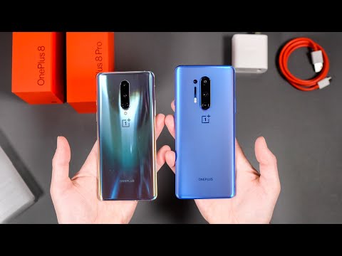 ONEPLUS 8 PRO and ONEPLUS 8 Unboxing!