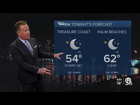 WPTV First Alert Weather Forecast for Evening of Wednesday, March 12, 2025