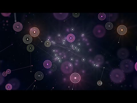 4K Classic Dots Nets ❋ 4K Beautiful Screensaver- HD Motion Background (MUST WATCH RELAXATION)