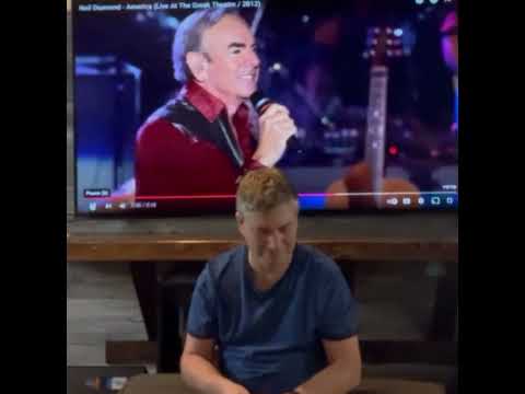 NEIL DIAMOND AMERICA MANCAVE MUSIC REACTIONS