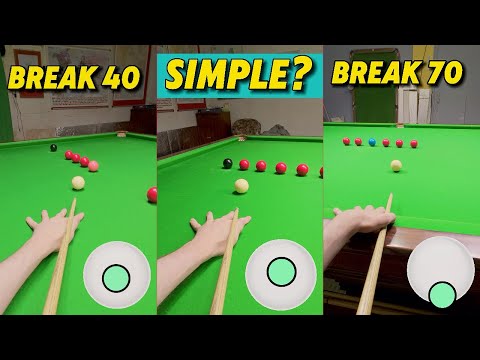 Snooker Practice Challenge Week 38 📈🆙 GoPro Headcam POV