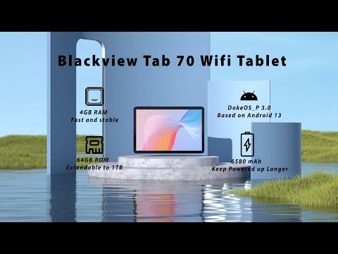 Blackview Tab 70 WiFi Official Introduction | Blazing-fast Speed Aligned with the Future