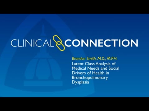 Latent Class Analysis of Medical Needs and Social Drivers of Health in Bronchopulmonary Dysplasia