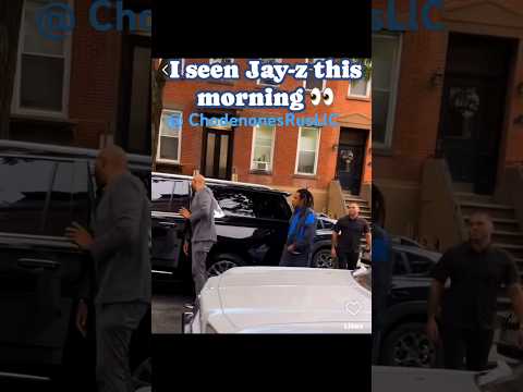 Jay Z SPOTTED in New York looking SCARED to Death