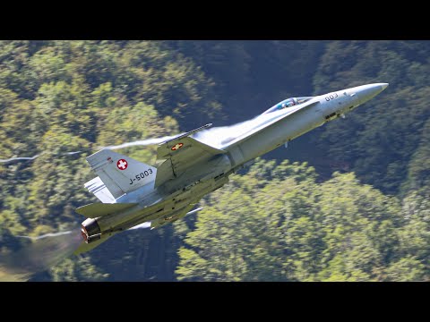 ZIGAIRMEET 23 SWISS F-18 HORNET SOLO DISPLAY