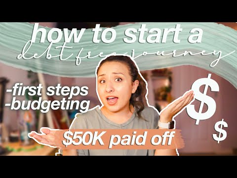 HOW TO START A DEBT FREE JOURNEY 2021 | I'm $50K down so far!