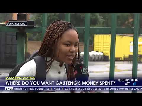 SA Morning Soapbox | What should Gauteng's priorities be?