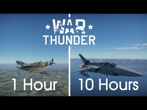 How I played 10 HOURS of War Thunder and got to TOP TIER