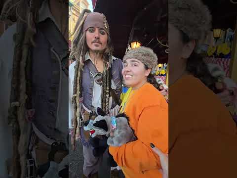 Nat (me) and Banzai meets Jack Sparrow