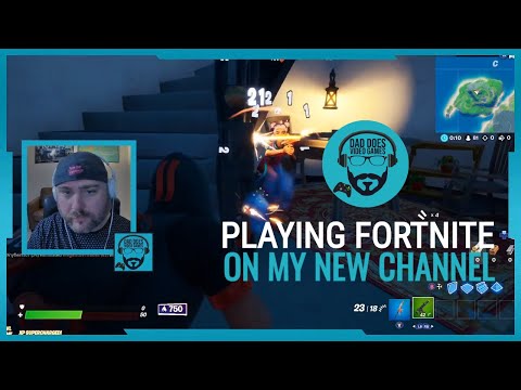 Playing Fortnite On My New Channel #FirstVideo