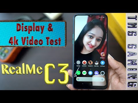 Realme C3 - 4K Video & Display Test